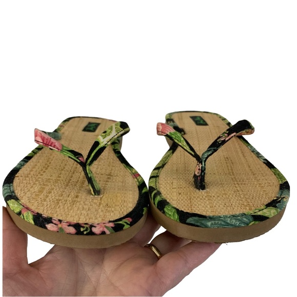 Vera Bradley 2-Piece Set Small Purse Bag and Matching Flip-Flops 6 Botanica - Picture 5 of 8